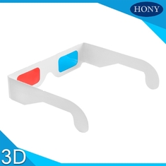 Ciánico rojo de los vidrios populares del anáglifo 3d para los libros normales PC/3D y las revistas 3D