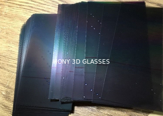 El carrete de película brillante de encargo del polarizador del LCD, monitor LCD linear polarizó la película 90 145 grados