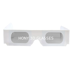 Vidrios de encargo del papel 3D del logotipo que ven la película de RealD en la escuela/el acontecimiento