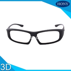 La circular universal del plástico polarizó gafas pasivas del cine 3D de los vidrios 3D