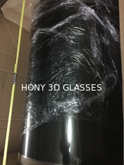 color negro material polarizante de los vidrios de Imax 3d de la hoja de la película de 710 * de 406m m