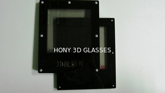eficacia alta del filtro de las lentes polarizados 125nm/138nm del filtro del polarizador del proyector 3D