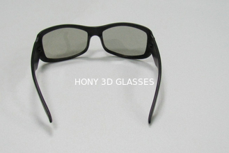 Los vidrios polarizados lineares 3D de Imax con espesan las lentes en marco plástico