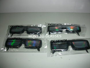 vidrios tridimensionales de los fuegos artificiales vidrios/3d de las lentes del laser del PVC/del ANIMAL DOMÉSTICO de 0.06m m