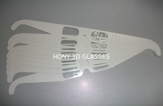 Los vidrios activos del obturador 3d del marco de papel 0.2m m ACARICIAN las lentes Eco amistoso