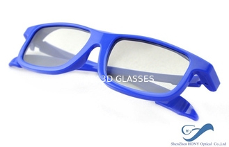 Vidrios activos del obturador del cine de Reald 3D Masterimage, vidrios azules del plástico 3D