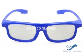 Vidrios activos del obturador del cine de Reald 3D Masterimage, vidrios azules del plástico 3D