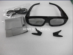 Gafas plásticas para Home Theater, estándar de los vidrios activos 3D del adulto/de los niños de la FCC de Rohs