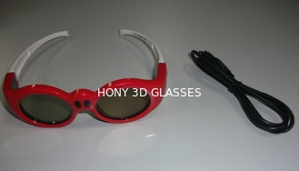 Vidrios lindos del obturador de XpanD 3D del teatro casero, vidrios del vínculo 3D del DLP